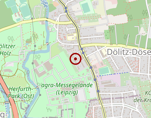 Karte: Städtisches Altenpflegeheim "Seniorenpark Dölitz"