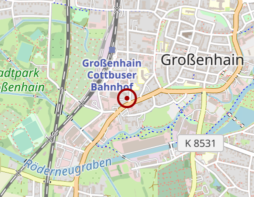 Karte: Ambulanter Pflegedienst Großenhain