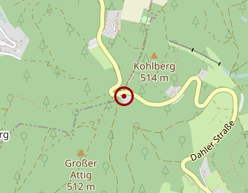 Karte: Pflegeeinrichtung Kohlberghaus