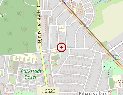 Karte: Alzheimer Angehörigen- Initiative Leipzig e.V. Selbsthilfeorganisation