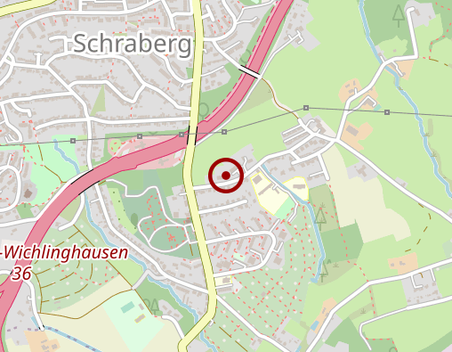 Karte: Wielander Taxi u. Krankentransporte