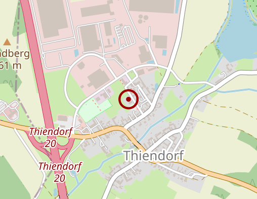 Karte: DRK Sozialstation Thiendorf