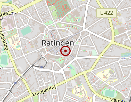 Karte: Citycar und Minicar - Ratingen Personenbeförderung
