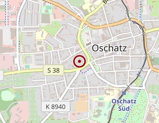 Karte: Waage und Franke