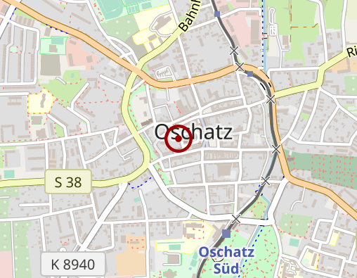 Karte: Ambulanter Pflegedienst Schwester Sylvia Klauß