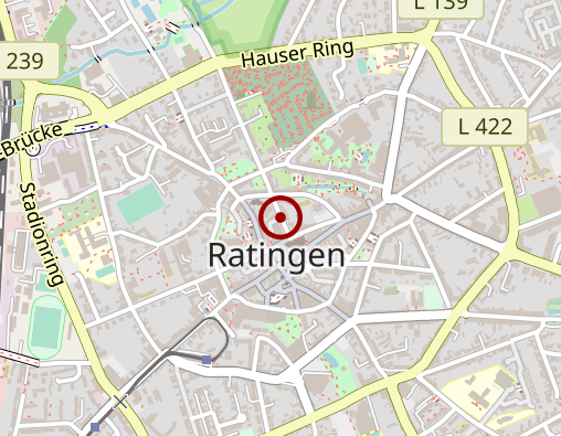 Karte: Lebenshilfe e.V. Ratingen