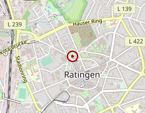 Karte: Therapie Zentrum Ratingen