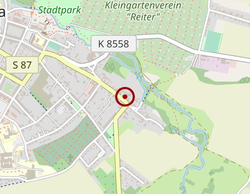 Karte: Thiemann Susann Physiotherapie