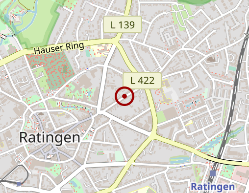 Karte: Deutsches Rotes Kreuz - Ortsverein Ratingen e. V.