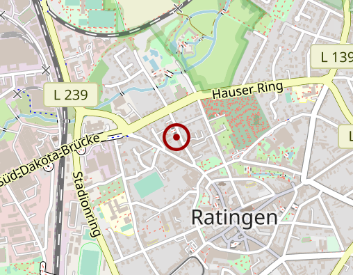 Karte: Kath. Beratungsstelle f. Ehe- Familien- u. Lebensfragen Psychologie und Psychologische Beratung