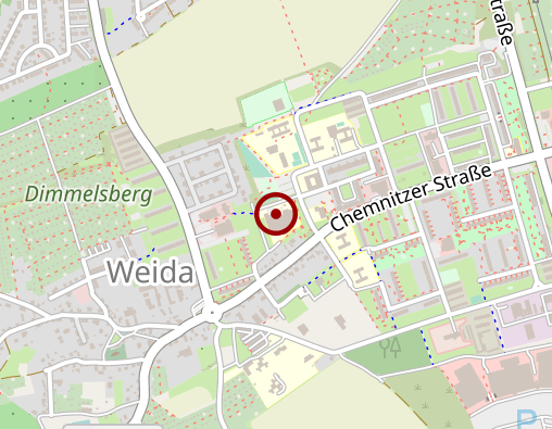 Karte: Lebenshilfe für geistig Behinderte Riesa e.V. Anerkannte Werkstatt für Behinderte