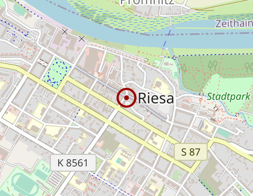 Karte: Mädler Marie-Luise I SprachHeilZentrum Riesa