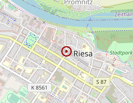 Karte: lifeplus Sachsen Pflege GmbH Ambulant Riesa Pflegeleistungen SGB XI