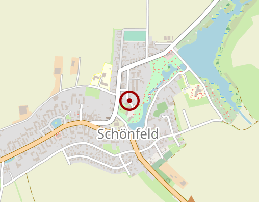 Karte: Physiotherapie am Schlosspark Carmen Tanner