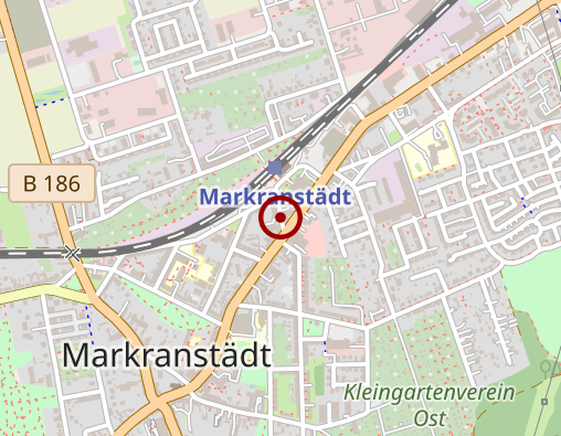 Karte: DRK Sozialstation Markranstädt