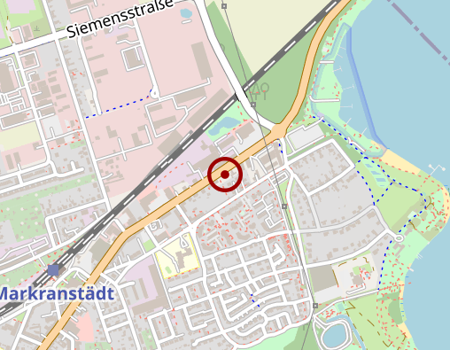 Karte: pro seniores Pflegedienst