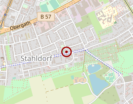 Karte: Kamps Michael Tierfriedhof