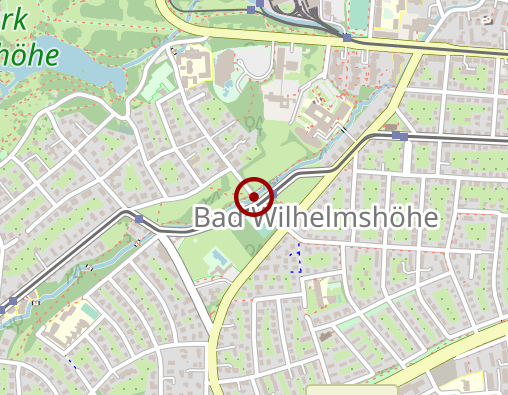 Karte: Psychosomatische Akut-Klinik Kassel-Bad Wilhelmshöhe