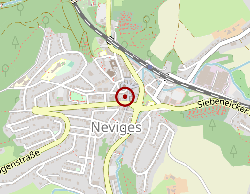 Karte: Praxis Gemeinschaft Velbert-Neviges Psychotherapie