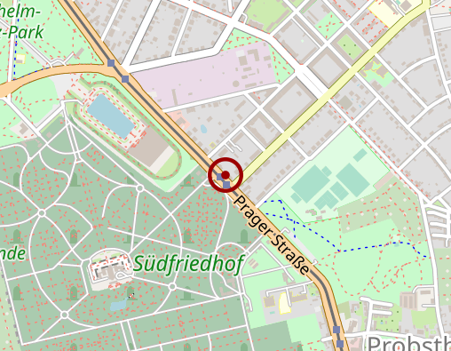 Karte: Bestattungen Müller