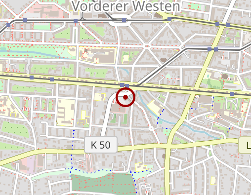 Karte: Apotheke am Wehlheider Platz