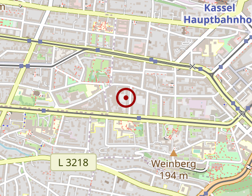 Karte: Tagespflege Hermannstraße Sozialwerk der Christen- gemeinschaft Hessen e.V.