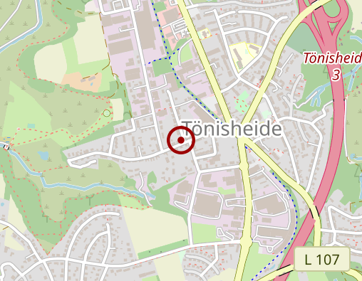 Karte: Taxi - Zentrale Velbert