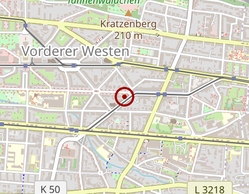 Karte: KULP-Apotheke Vorderer Westen