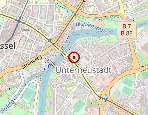 Karte: Sozialgruppe Kassel e.V. Tagespflege