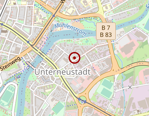 Karte: Diakoniestation Kassel-Mitte