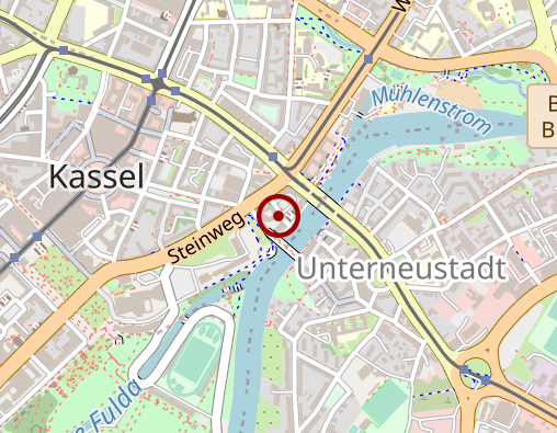 Karte: Sozialgruppe Kassel e.V. Seniorenzentrum Unterneustadt