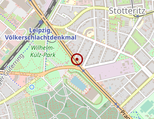 Karte: Pflegedienst "Humanität" GbR