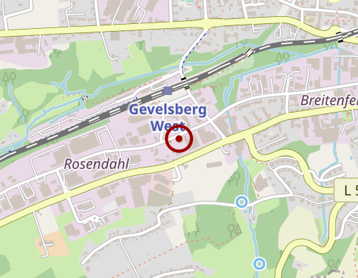 Karte: Diakoniestation Gevelsberg