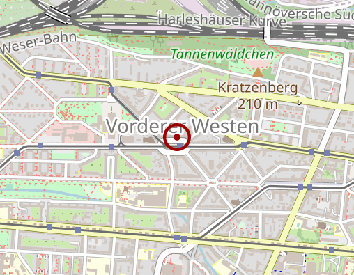 Karte: Westend-Apotheke am Bebelplatz