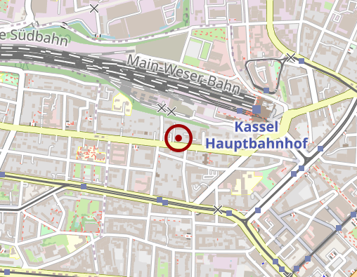 Karte: Pflegeberatung § 37.3 - Nordhessen  Ambulante Dienstleistung