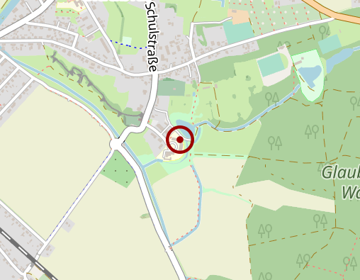 Karte: Volkssolidarität Schlossresidenz Glaubitz gGmbH