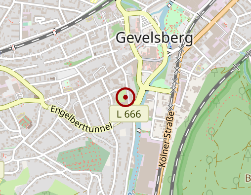 Karte: Fliedner Klinik Gevelsberg