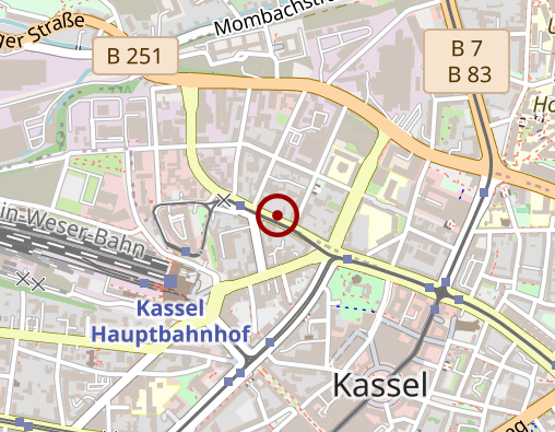 Karte: Arbeiter Samariter Bund Betreutes Wohnen