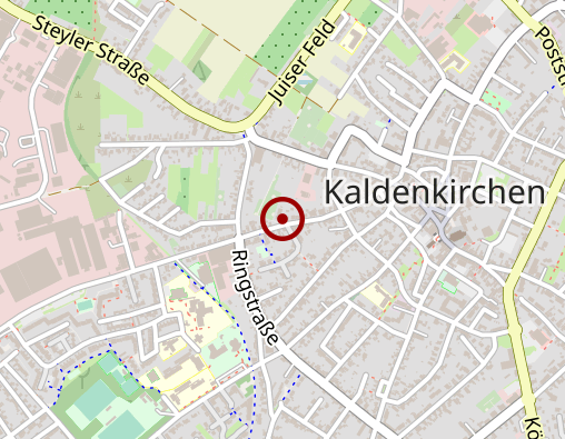 Karte: LVR-HPH-Netz West Wohnbereich Kaldenkirchen Behindertenförderung