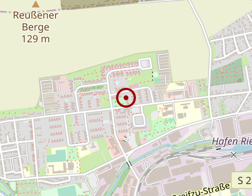 Karte: Johanniter-Unfall-Hilfe e. V. Pflegedienst Riesa