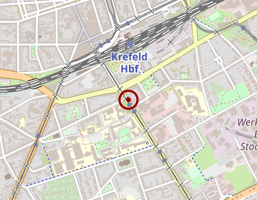 Karte: Sinzig Frankenheim Krefelder Bestattungshaus GmbH