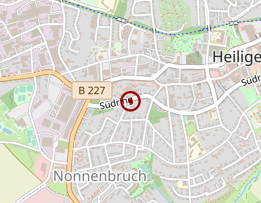 Karte: Bestattungen Rücker