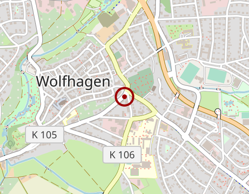 Karte: Deutsches Rotes Kreuz