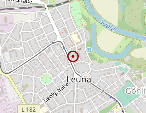 Karte: AWO Soziale Dienste Sachsen-Anhalt GmbH Tagespflege Karl Mödersheim Haus Leuna