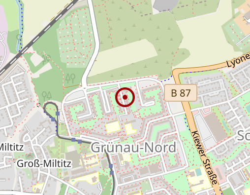 Karte: Johanniter-Unfall-Hilfe e.V. Pflegedienst Leipzig West