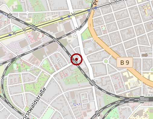 Karte: Physiotherapie Praxis Sevinc Isikara Krankengymnastik