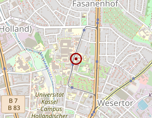Karte: Kreiskliniken Kassel GmbH