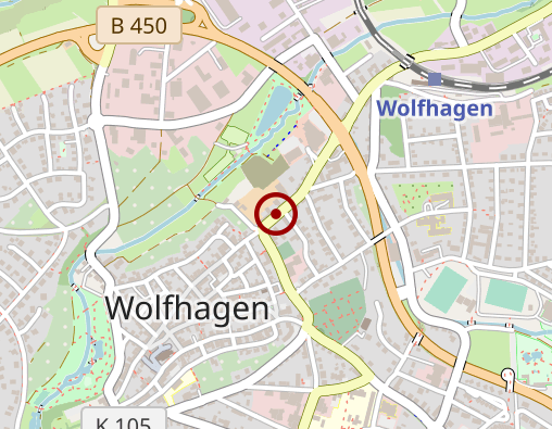 Karte: Langfeld Alexander