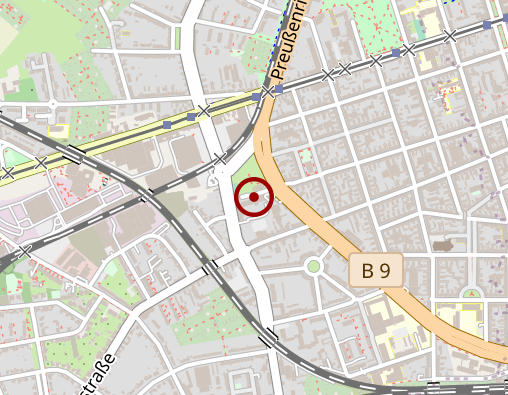 Karte: Belia Hausgemeinschaften Alte Seidenweberei