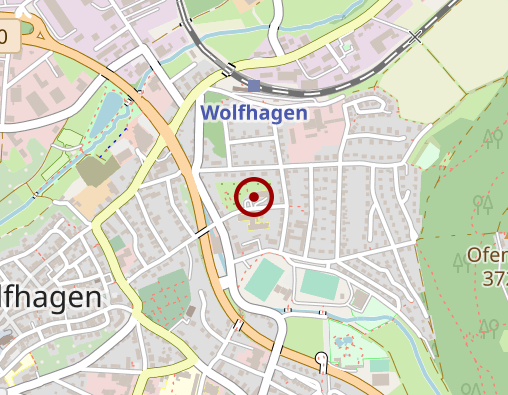 Karte: Tagespflege am Karlspark Seniorenzentrum Wolfhagen GmbH